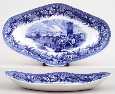 Dish diamond shape c1910